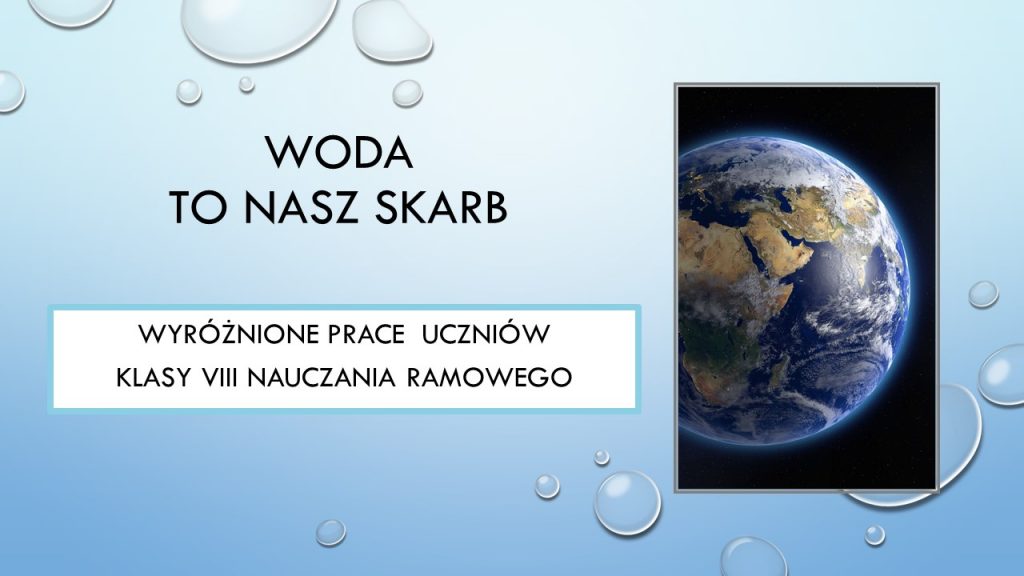 Woda to nasz skarb