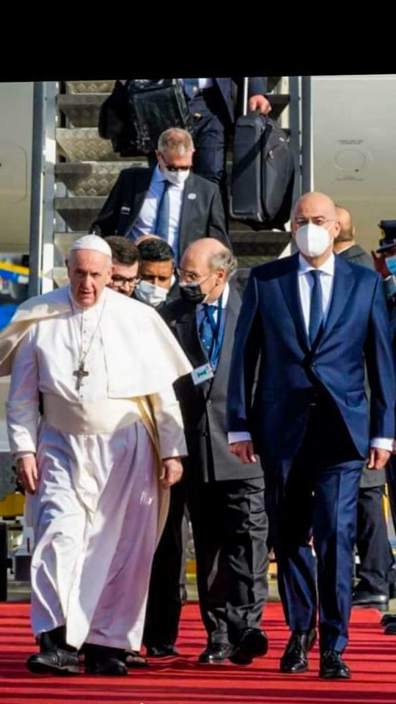 Spotkanie z Ojcem Świętym Franciszkiem w Atenach