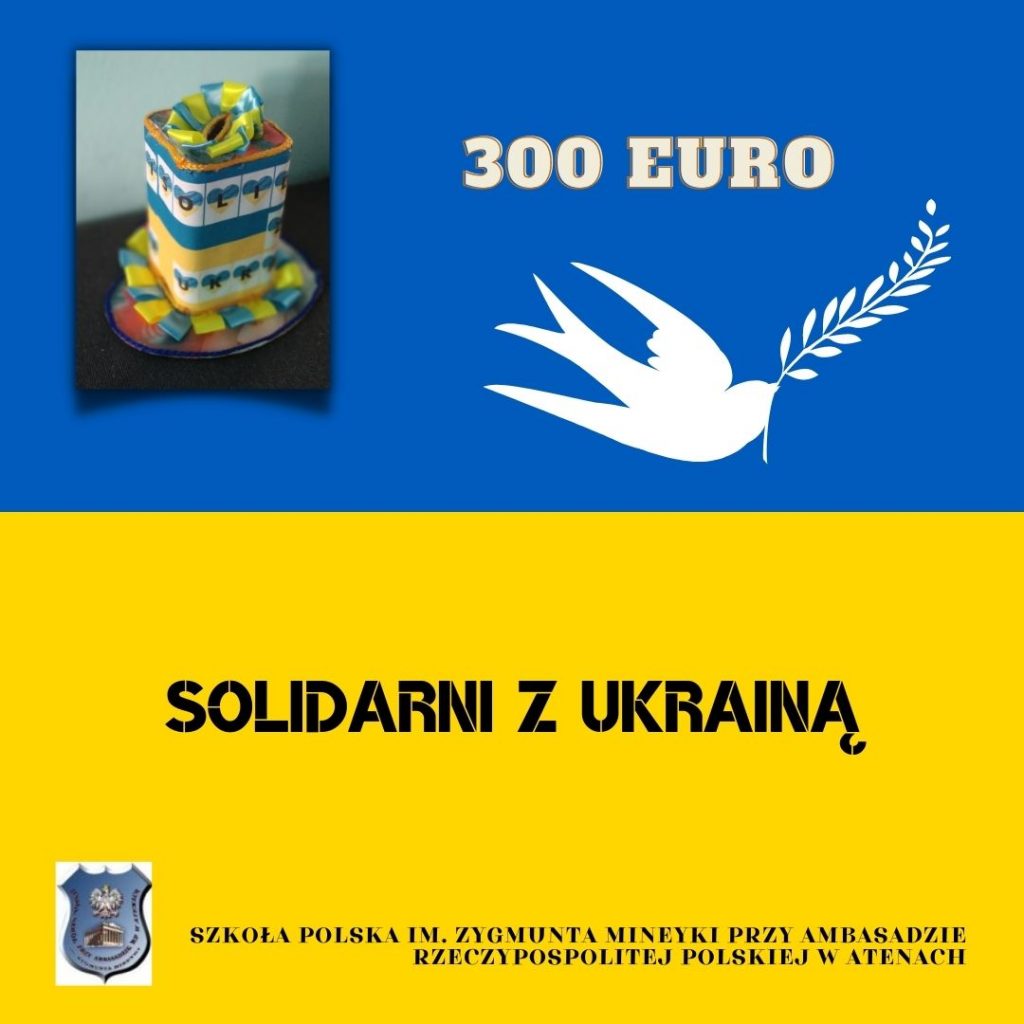 Zbiórka do skarbonki „Solidarni z UKRAINĄ!”