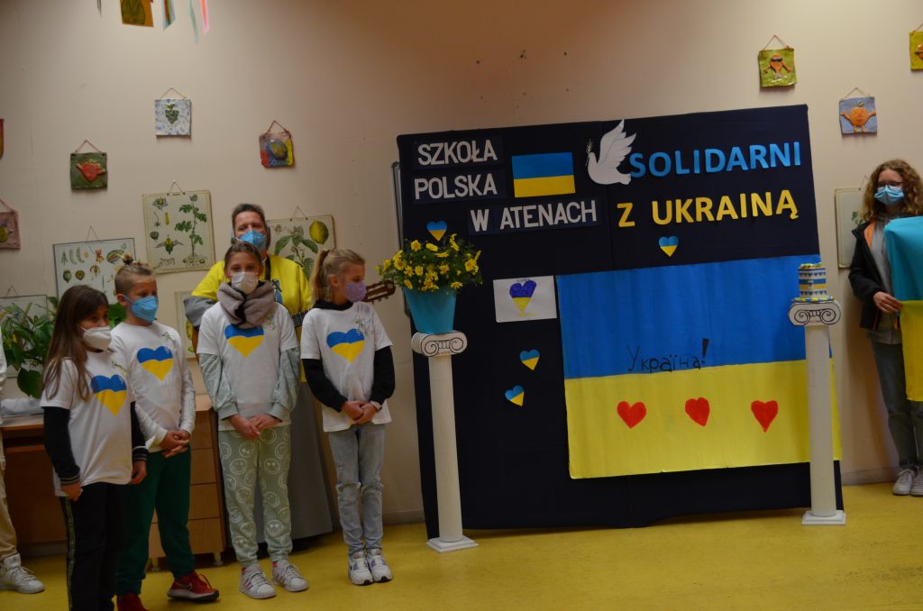 Nasza akcja solidarności z Ukrainą …