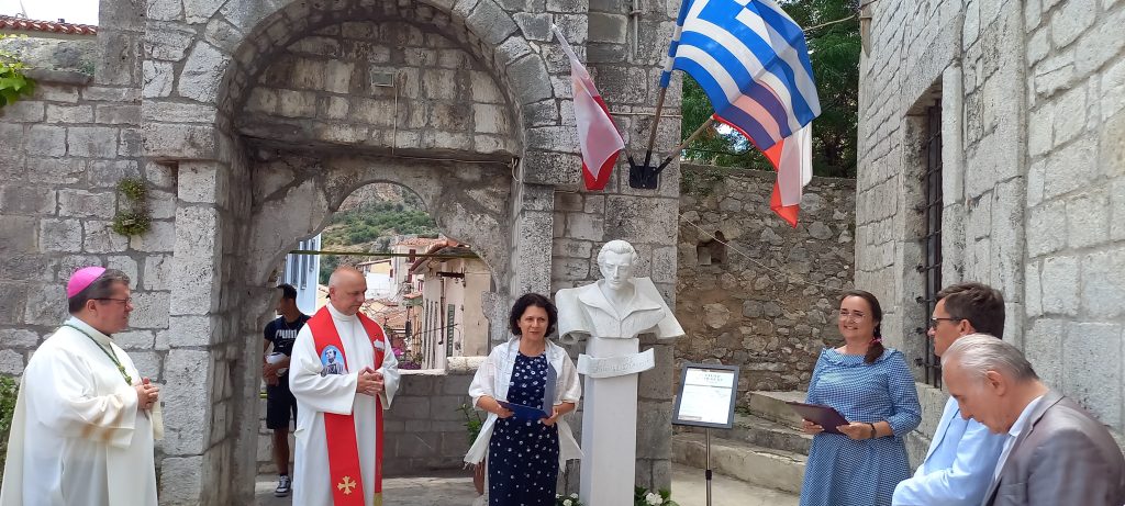 WYCIECZKA INTEGRACYJNA DO NAFPLIO – ODSŁONIĘCIE POMNIKA JULIUSZA SŁOWACKIEGO