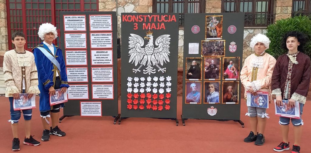 WIWAT KONSTYTUCJA! WIWAT 3 MAJA! ZAPROSZENIE NA SZKOLNE OBCHODY ŚWIĘTA NARODOWEGO