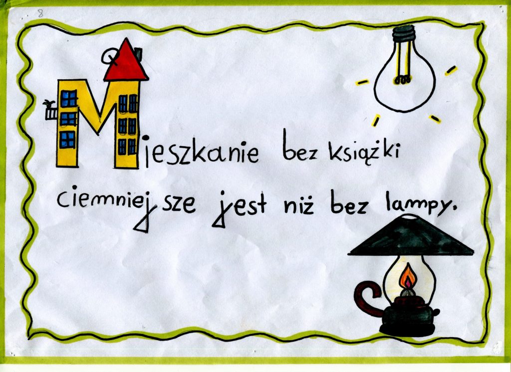 NAJPIĘKNIEJSZE CYTATY O KSIĄŻCE – KONKURS KALIGRAFICZNY – PODSUMOWANIE