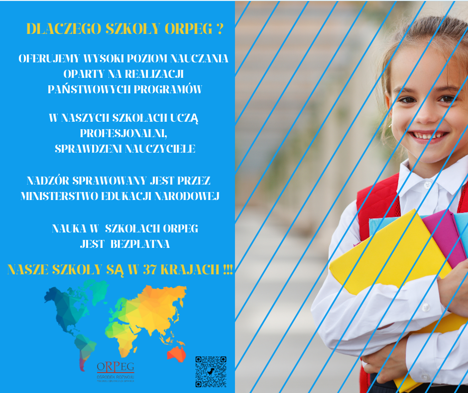 DLACZEGO WARTO ZAPISAĆ DZIECKO DO SZKOŁY POLSKIEJ PROWADZONEJ PRZEZ ORPEG?