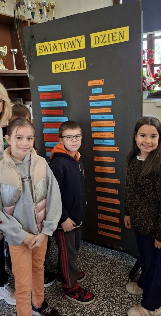 ŚWIATOWY DZIEŃ POEZJI W NASZEJ SZKOLE