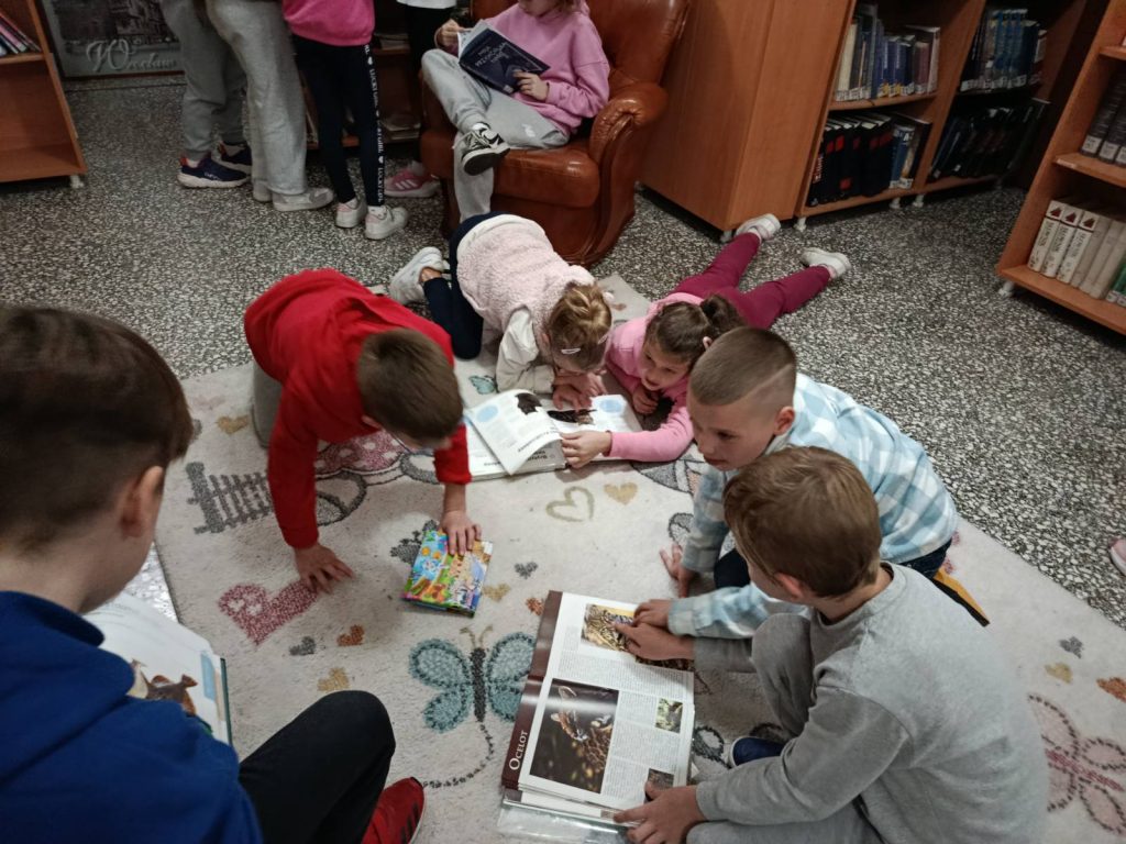 PRZYSTANEK BIBLIOTEKA – CZAS NA WIELKIE ODKRYCIA, CZYLI JAK KLASA DRUGA POKOCHAŁA CZYTANIE