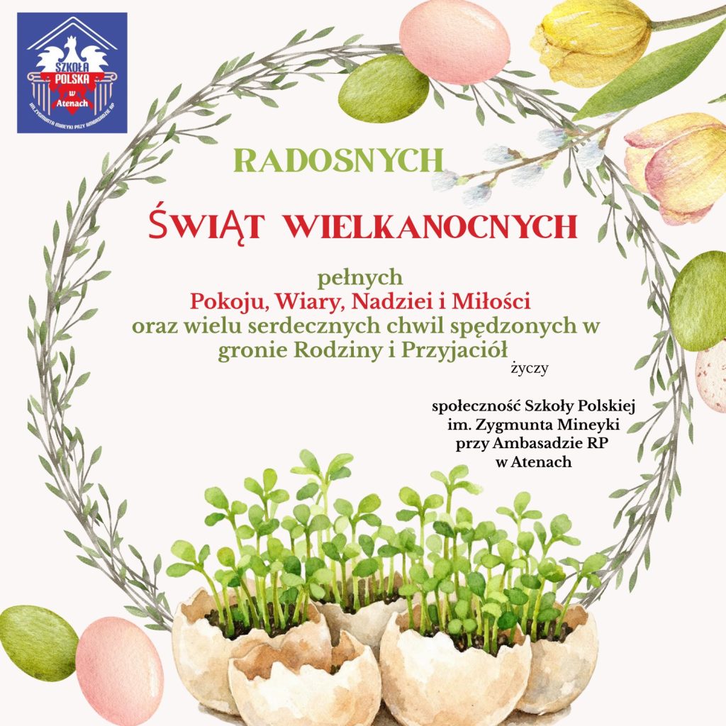 ŻYCZENIA WIELKANOCNE