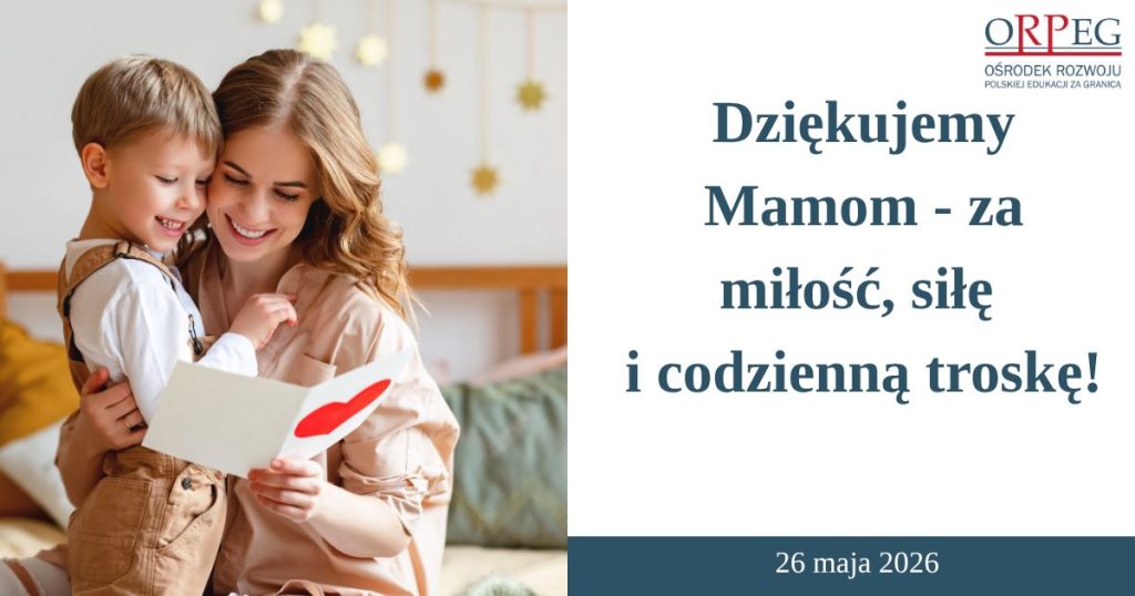 ŻYCZENIA ORPEG Z OKAZJI DNIA MAMY!